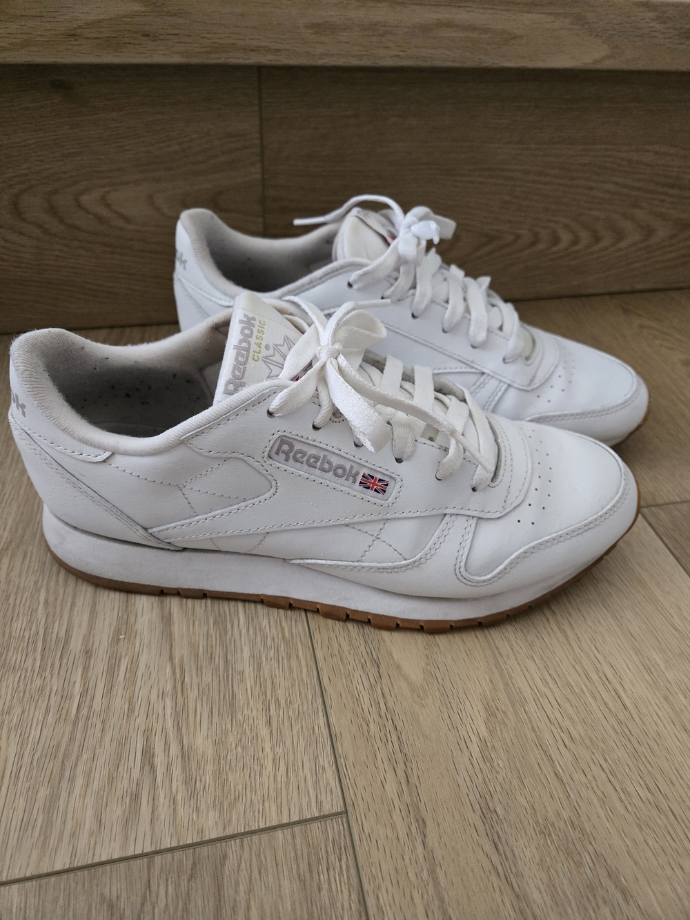 Reebok Classic Leather White Sneakers